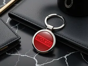 Sparco Cute Keyfob Max Stylish Glossy Alloy Minimal